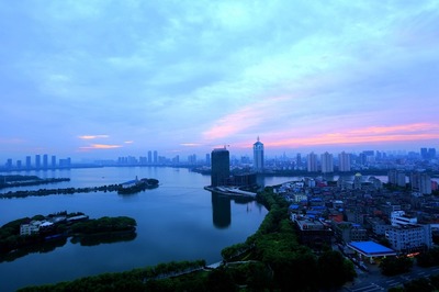 南昌青山湖日出 - 風(fēng)光, 城市 - 向陽(yáng)花xyh - 圖蟲(chóng)攝影網(wǎng)